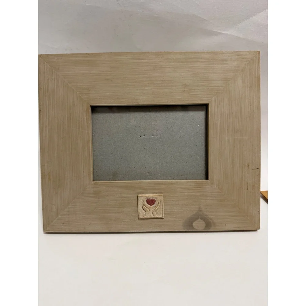 Willow Tree Susan Lordi Picture Frame 4x6 Hands Heart DEMDACO 2006